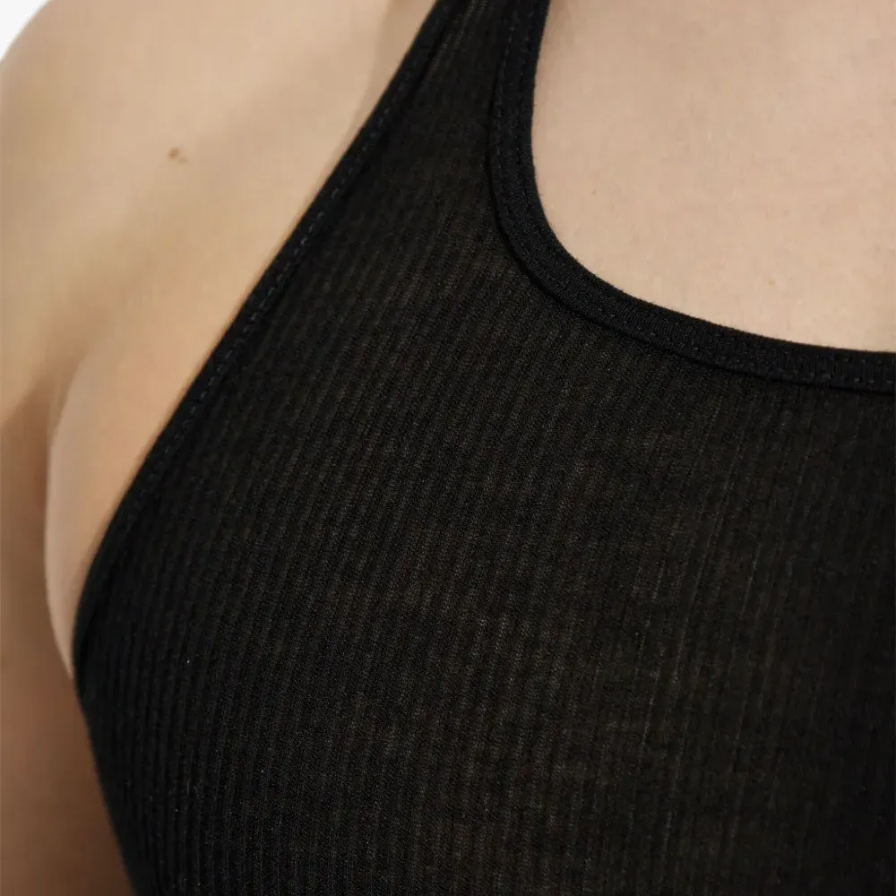 Спортивный топ в рубчик