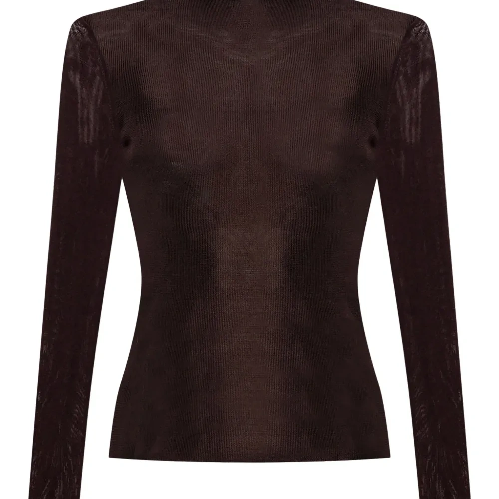 водолазка в рубчик