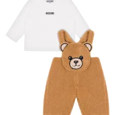 Комплект из топа и брюк с аппликацией Комплект из топа и брюк с аппликацией