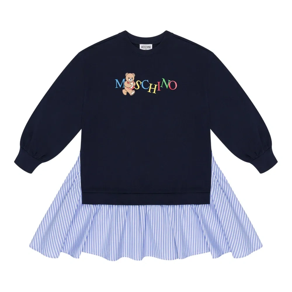 Многослойное платье-толстовка