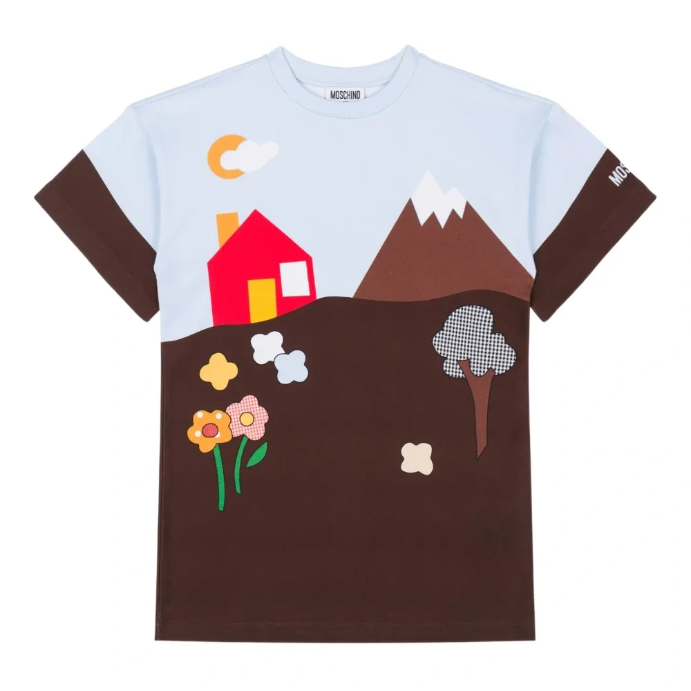 Футболка в стиле колор-блок