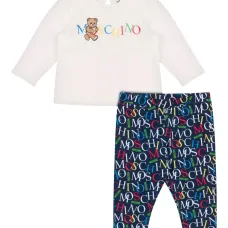 Комплект из топа и легинсов с логотипом Комплект из топа и легинсов с логотипом