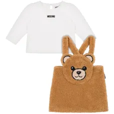 флисовый комбинезон с аппликацией