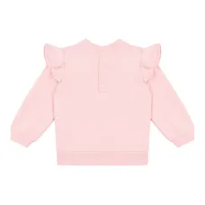 Толстовка с оборками на рукавах