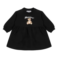 платье со сборками и принтом