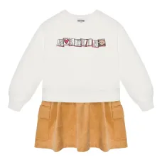 Платье с логотипом