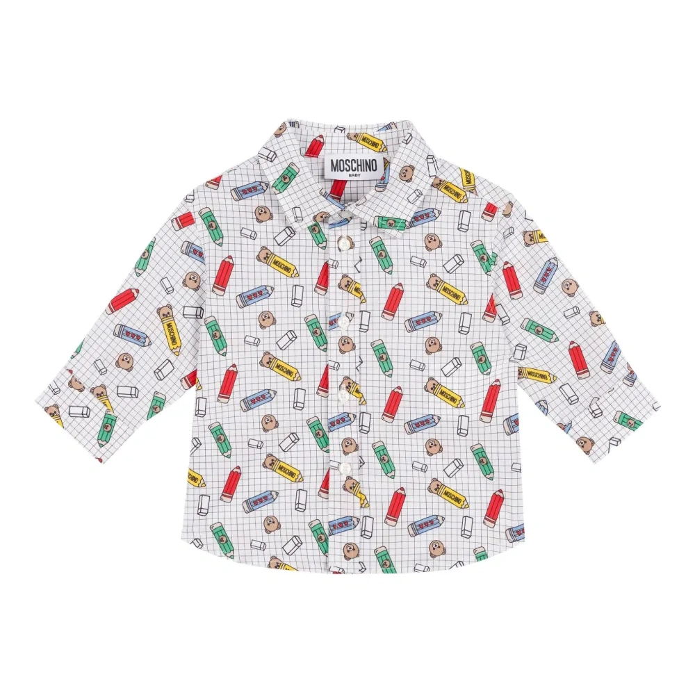 рубашка с принтом