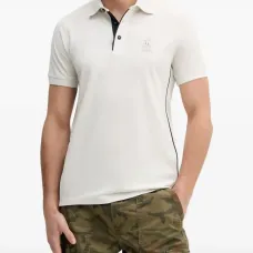рубашка поло с вышитым логотипом