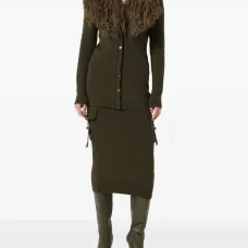 юбка миди с карманами карго юбка миди с карманами карго