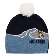 шапка бини с помпоном