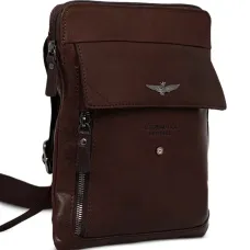 Сумка-мессенджер с карманом