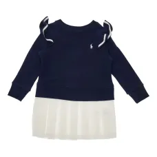 Платье-толстовка с оборками