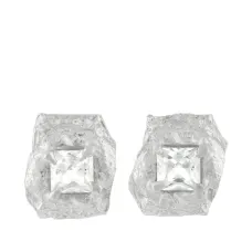 серебряные серьги Deti с сапфирами