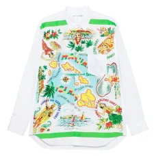 Рубашка с принтом