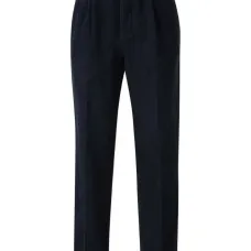 Вельветовые брюки со складками