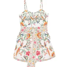 льняной ромпер