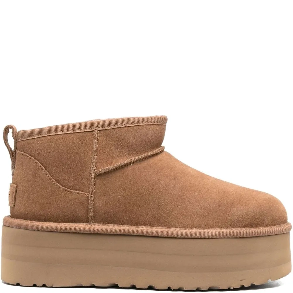 Мини-ботинки на платформе 50 мм