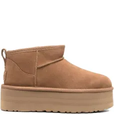 Мини-ботинки на платформе 50 мм