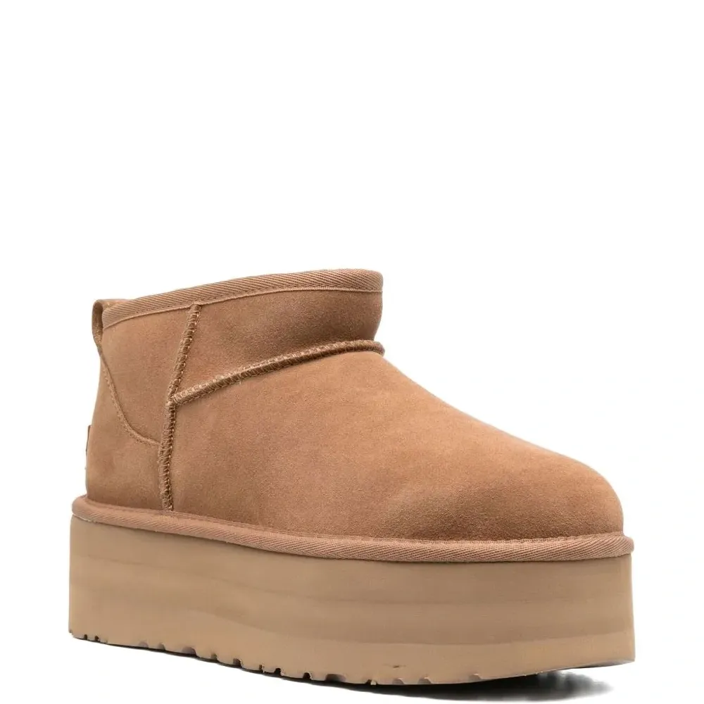 Мини-ботинки на платформе 50 мм