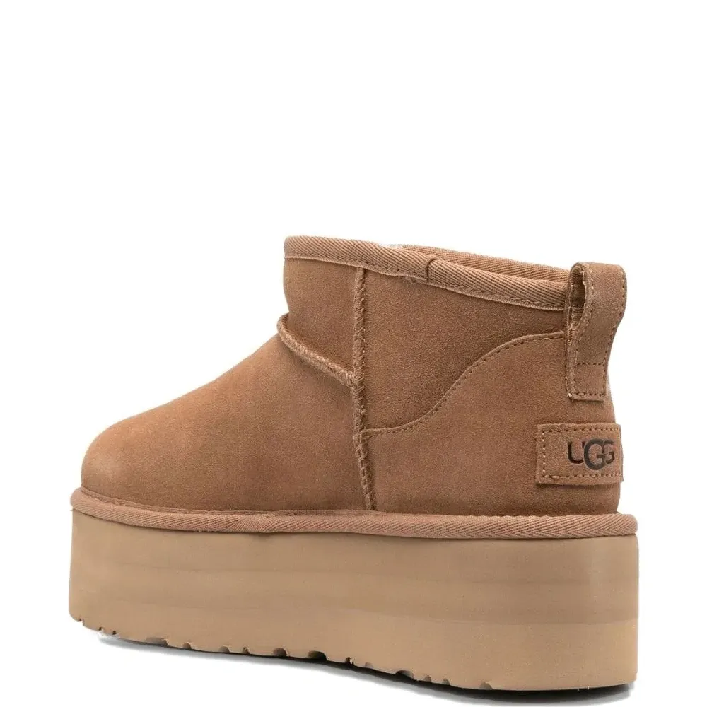 Мини-ботинки на платформе 50 мм