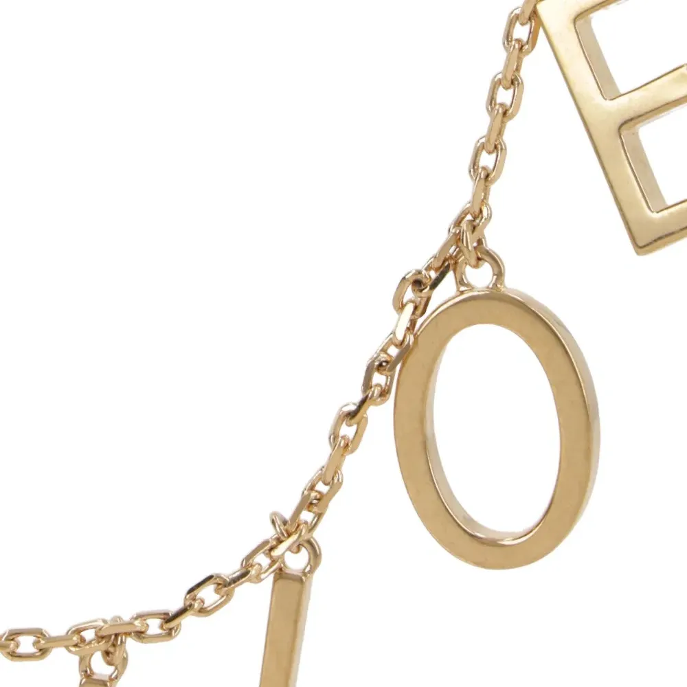 колье с логотипом