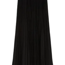 плиссированная юбка макси