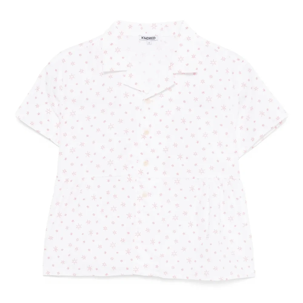 топ Kat с графичным принтом