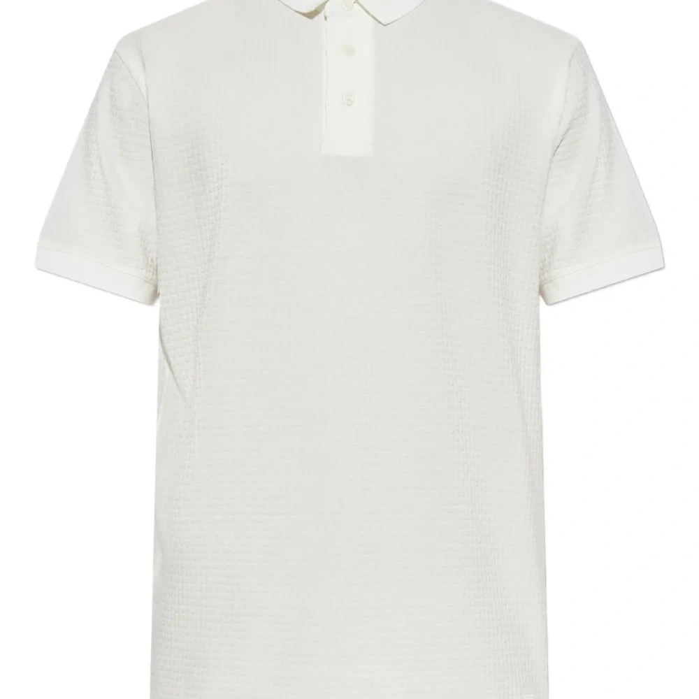 фактурная рубашка поло