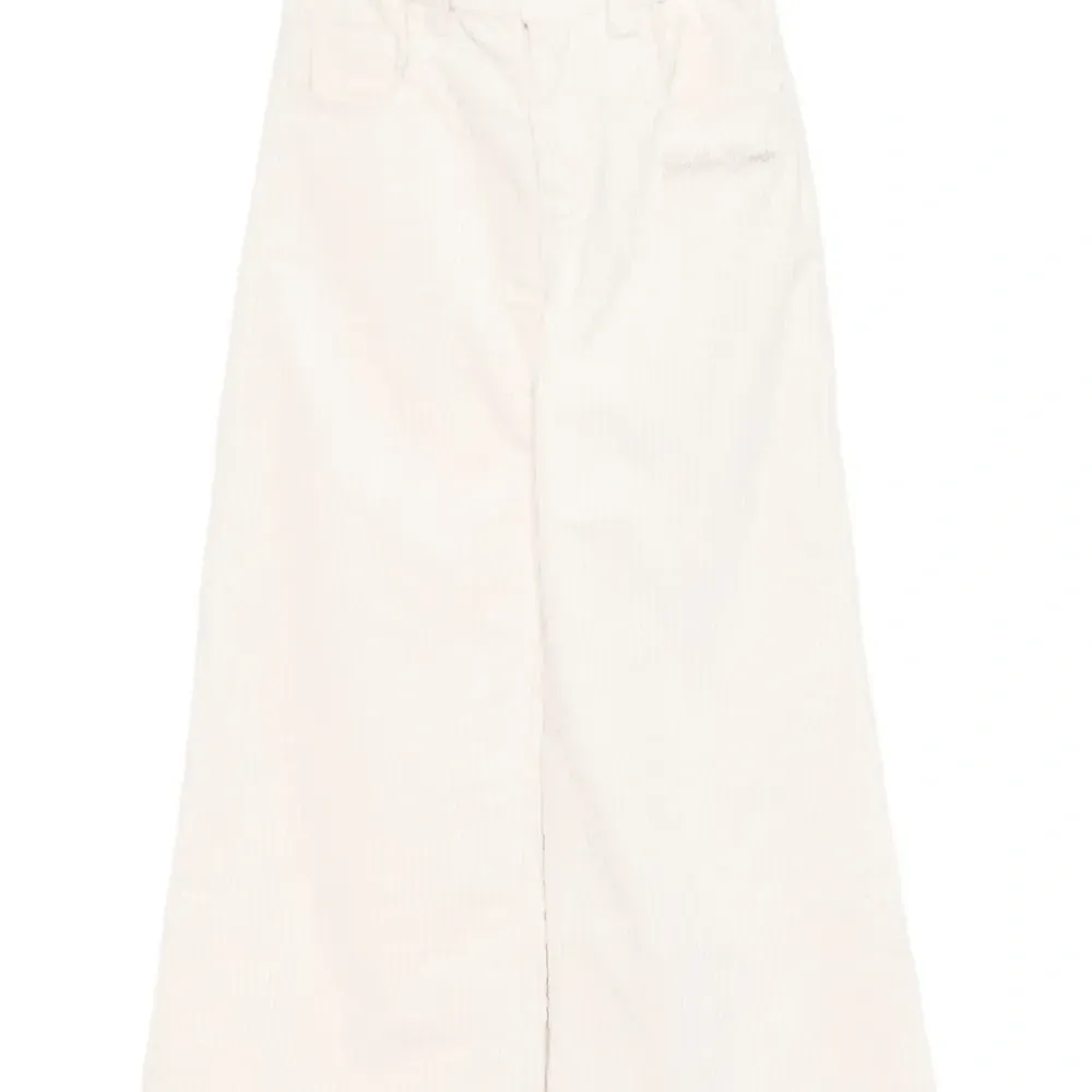 вельветовые брюки в рубчик