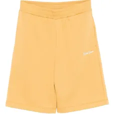 шорты с вышитым логотипом