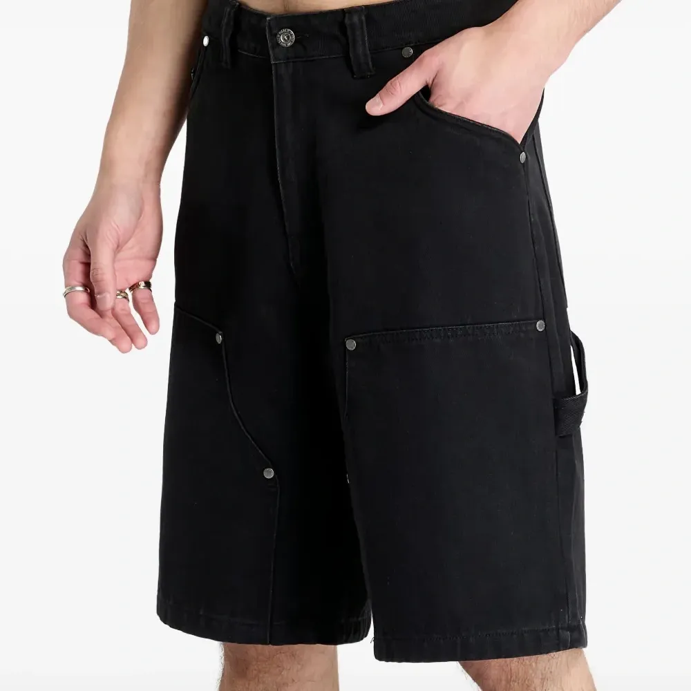 Джинсовые шорты с карманами Джинсовые шорты с карманами