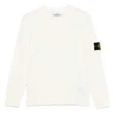 джемпер с нашивкой-логотипом