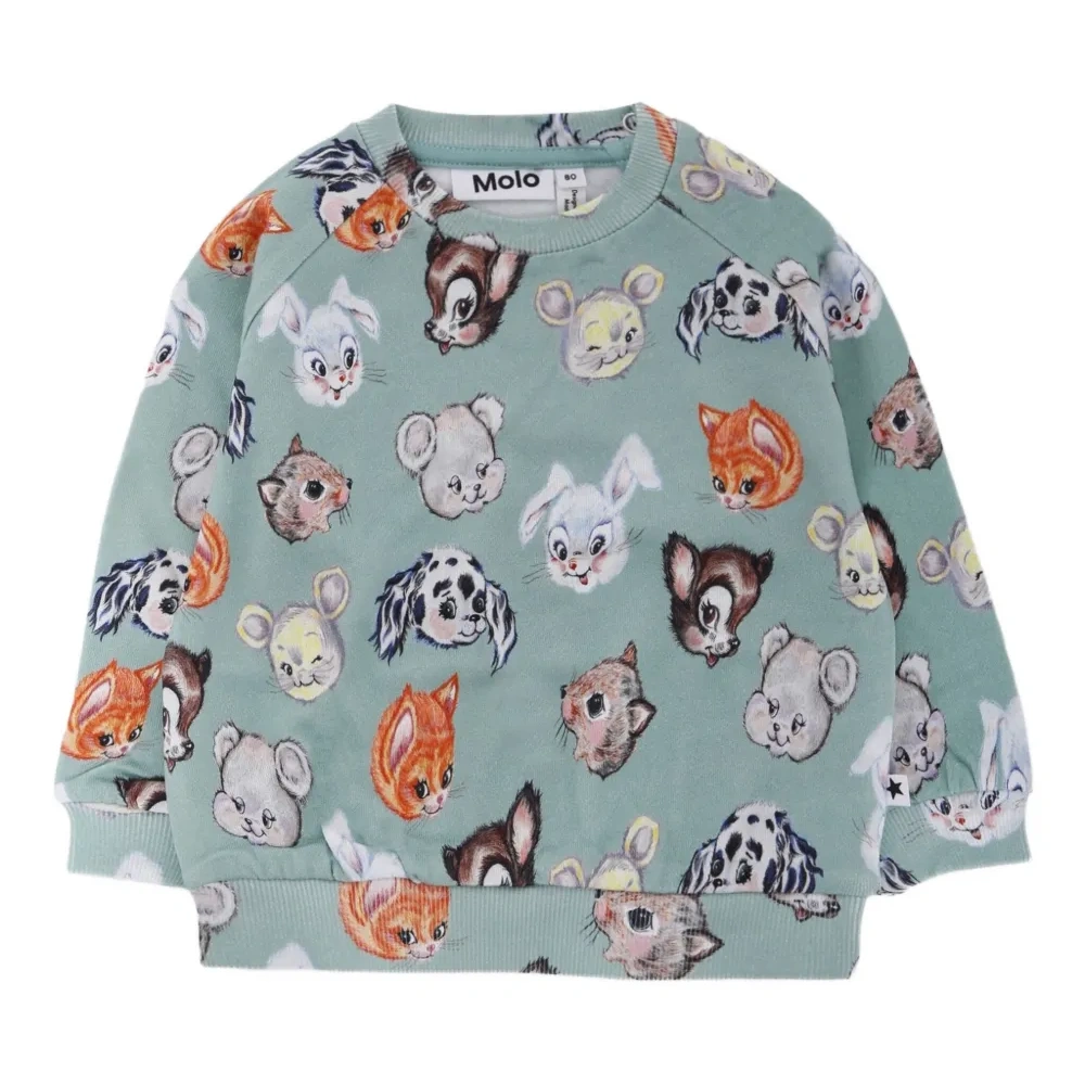 толстовка Disk с анималистичным принтом