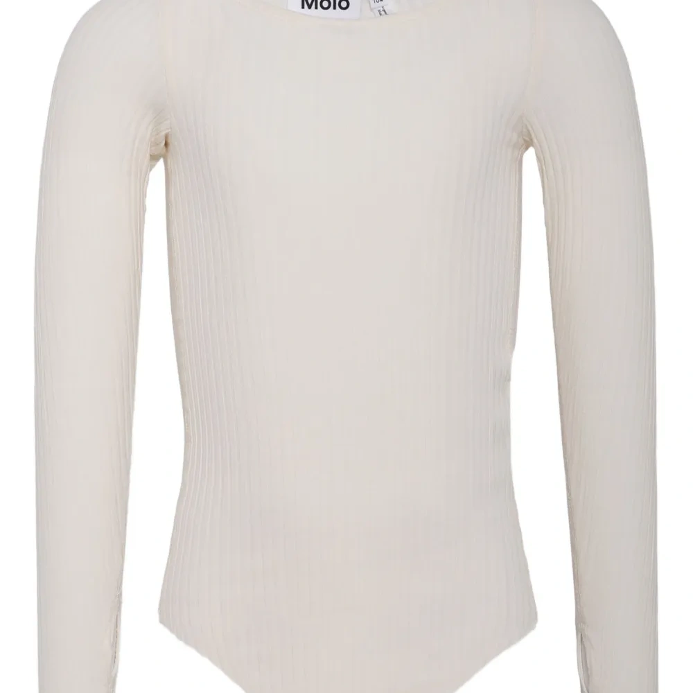 боди в рубчик с длинными рукавами