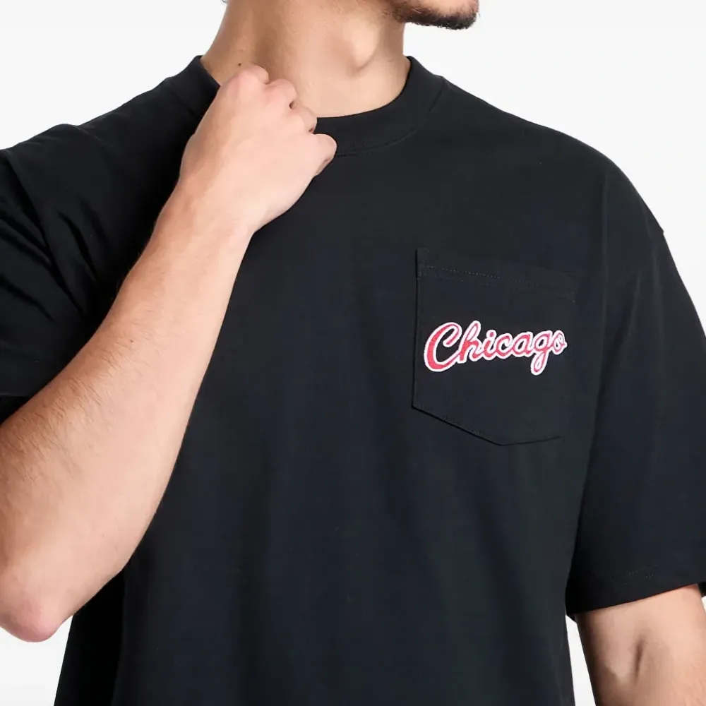 Футболка Chicago Bulls Double Hit с логотипом