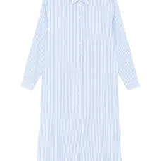 платье-рубашка миди Adeline в полоску