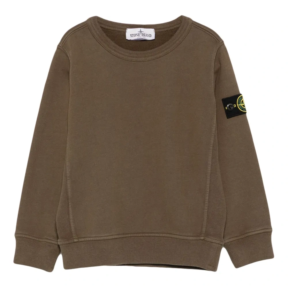 толстовка с нашивкой-логотипом