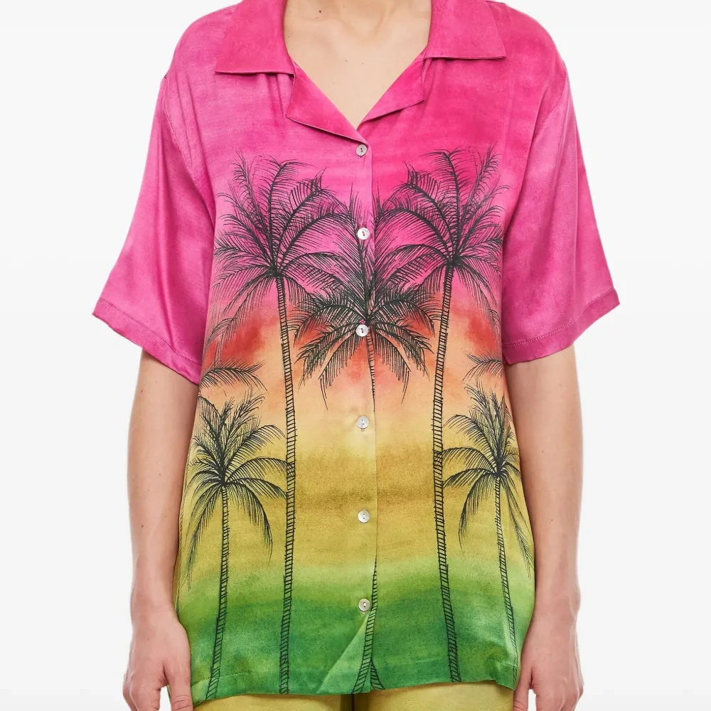 Рубашка с принтом