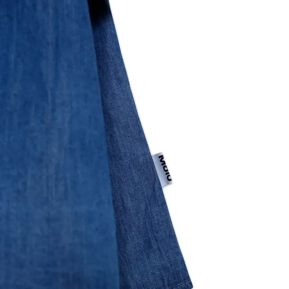 джинсовое платье с оборками джинсовое платье с оборками