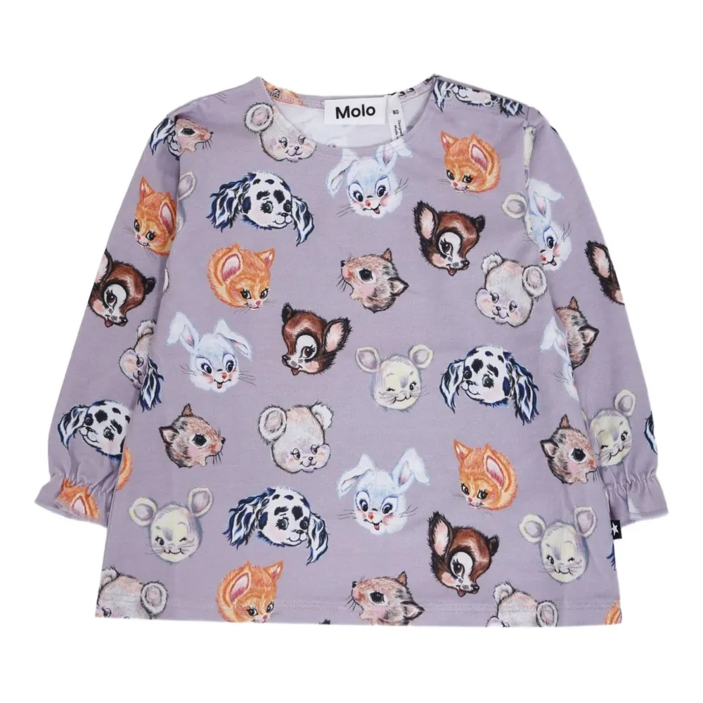 толстовка Elina с анималистичным принтом