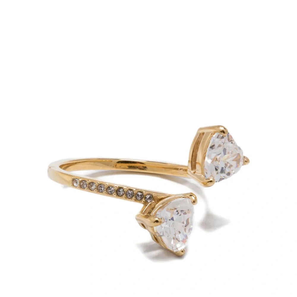 Кольцо с кристаллами