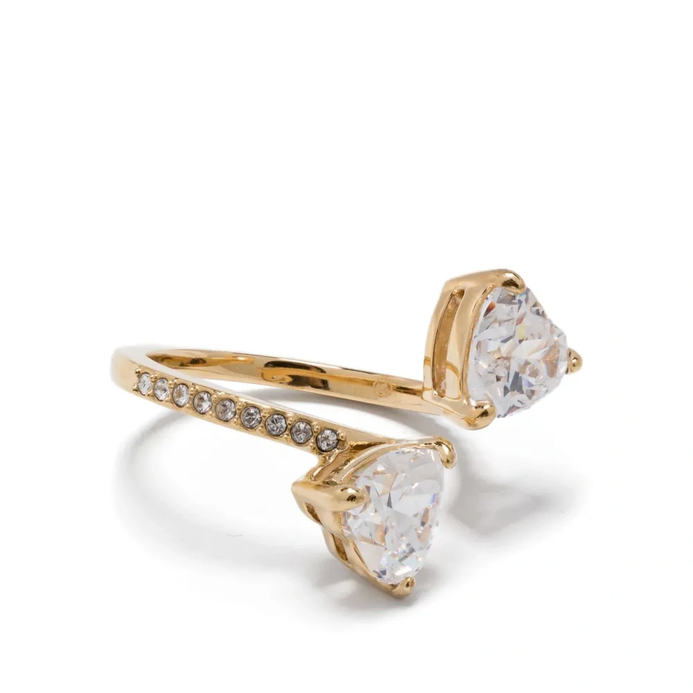 Кольцо с кристаллами