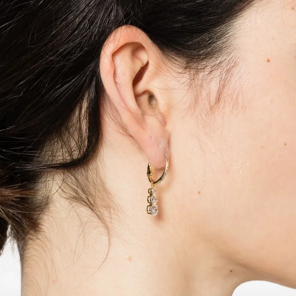 серьги-кольца Stilla Attract