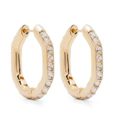 серьги-кольца Dextera