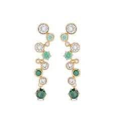 серьги-подвески Constella