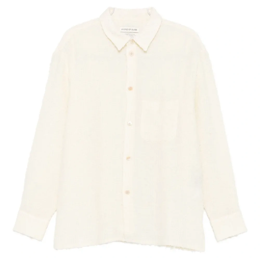 Рубашка с эффектом брашировки Gusto