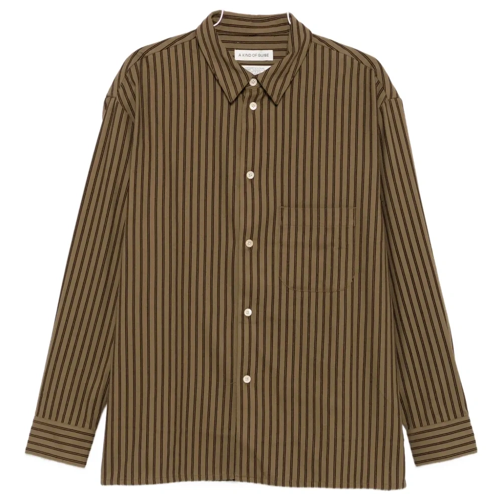 Полосатая рубашка Gusto