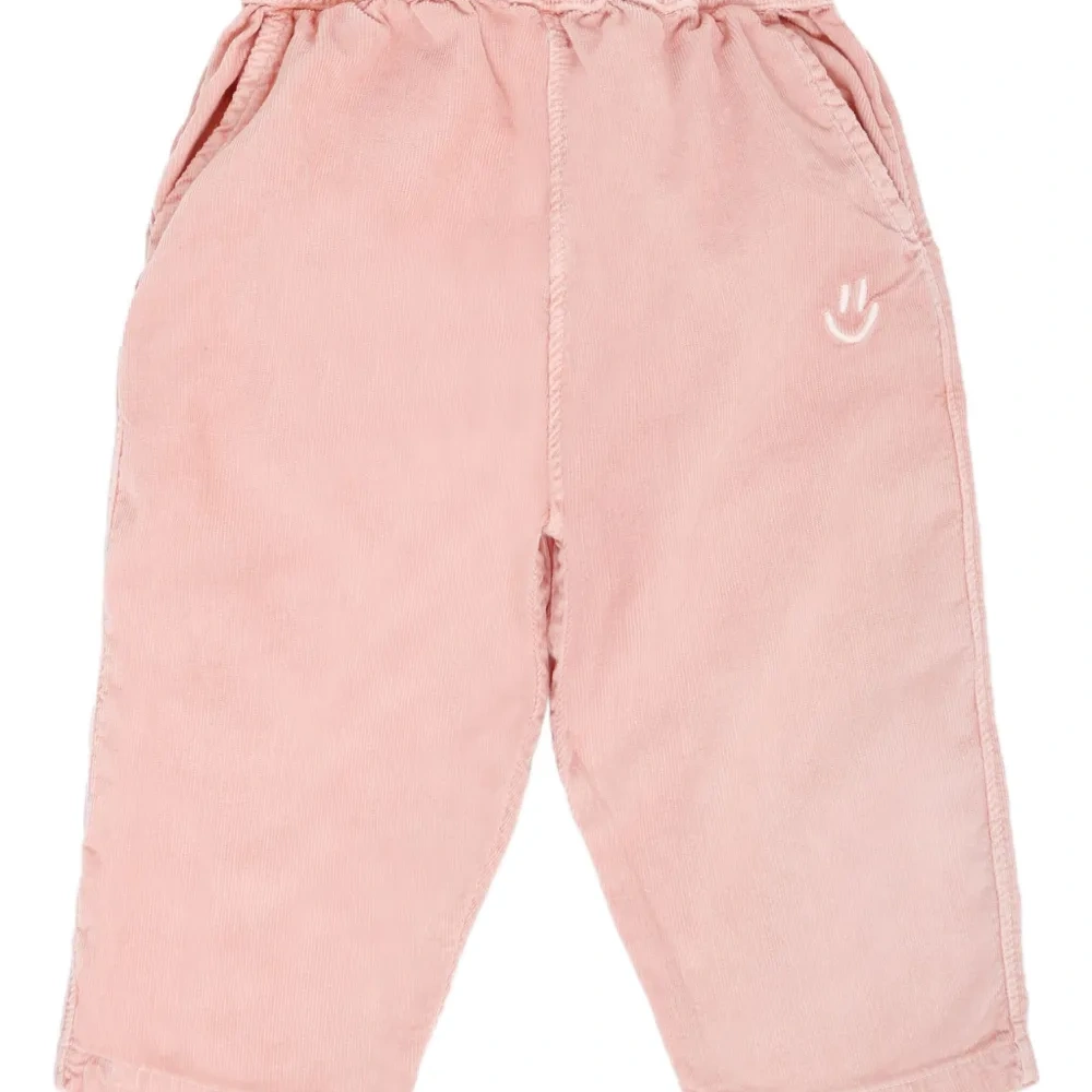 вельветовые брюки с эластичным поясом