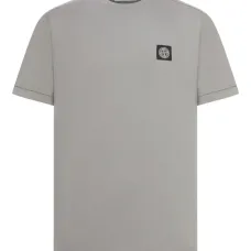 футболка с нашивкой-логотипом