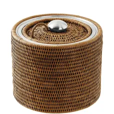 Ведро для льда с металлической крышкой